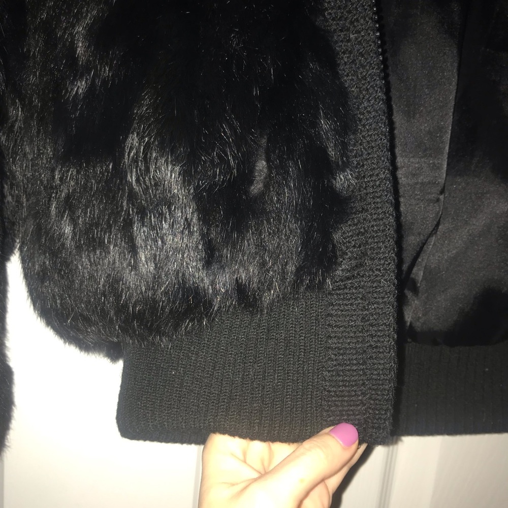 Rabbit Fur Jacket - Picture 3 of 7